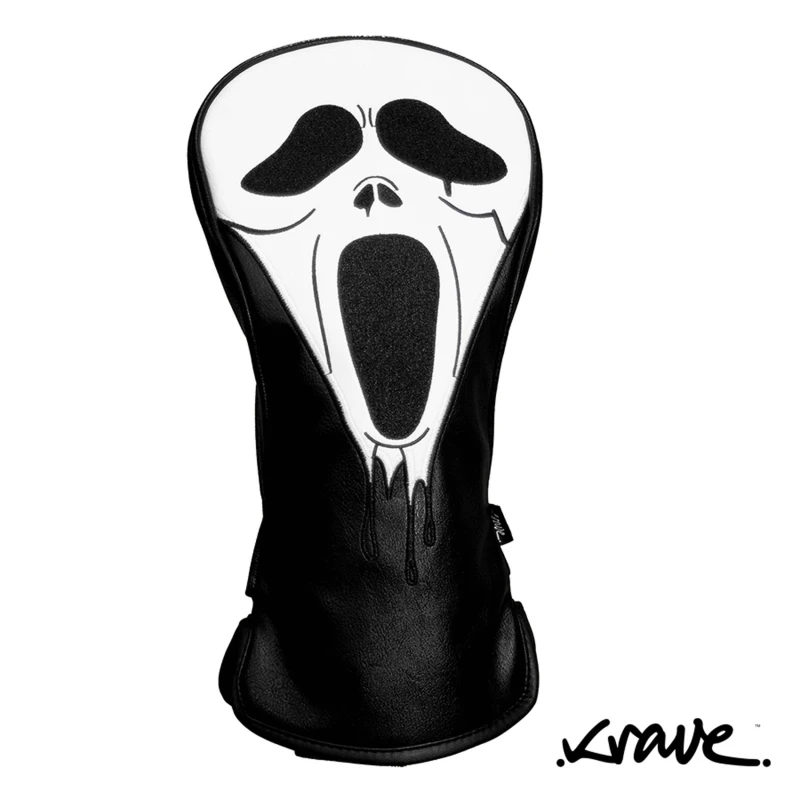 Image of Krave Krave Screamer Headcover White/Black unisex Hybrid