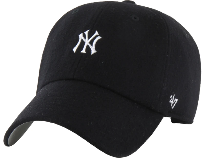 Image of '47 Brand Mlb Premium Base Runner 47 Clean Up Cap Black OSFA