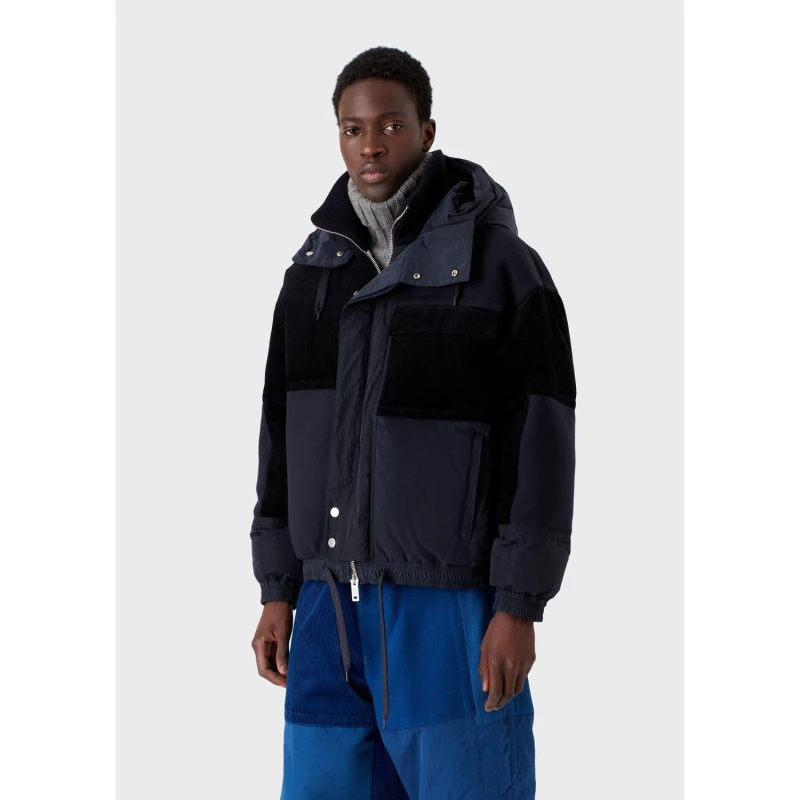 Image of Emporio Armani Down Jacket Blue male XS