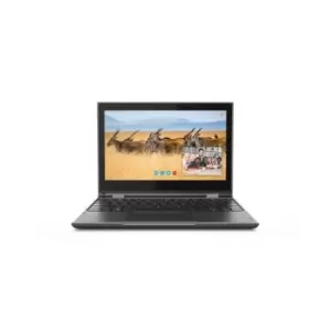 Image of Lenovo 300e 3015e Hybrid (2-in-1) 29.5cm (11.6") Touch Screen HD AMD 3000 4GB DDR4-SDRAM 128GB SSD WiFi 6 (802.11ax) Windows 10 Pro Black