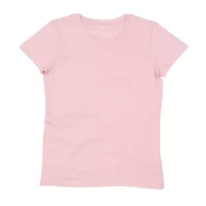 Image of Mantis Womens/Ladies Organic T-Shirt (L) (Soft Pink)