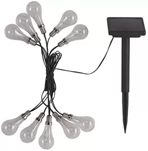 Image of Smart Garden Smart Solar Eureka Neon-esque Lightbulbs - Set of 10