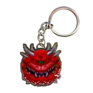 Image of Doom Metal Keychain Cacodemon Limited Edition 4 cm