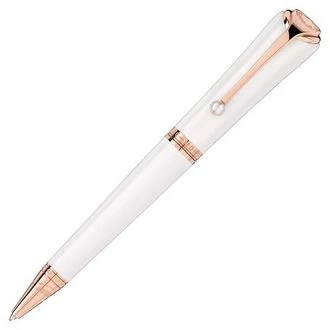 Image of Mont Blanc - Mont Blanc Muses Marilyn Monroe Special Edition Pearl Ballpoint Pen - Ballpoint Pens - White