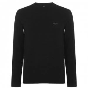 Image of 883 Police Neri Long Sleeve T Shirt Mens - Black