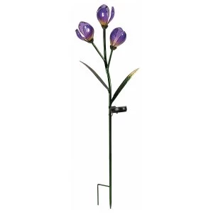 Image of Robert Dyas Smart Solar Crocus Stake Light