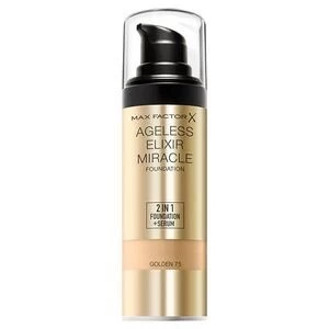 Image of Max Factor Ageless Elixir Miracle Foundation 2In1 75 Golden Nude