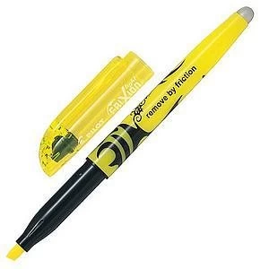 Image of Original Pilot Frixion Light Erasable Hi lighter Line Width 3.5mm Yellow Pack 12