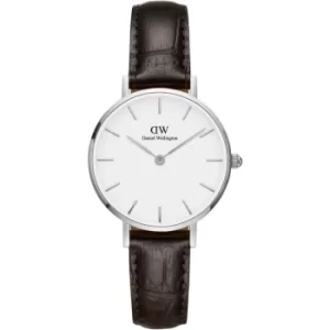 Image of Ladies Daniel Wellington Petite 28 York S White Watch