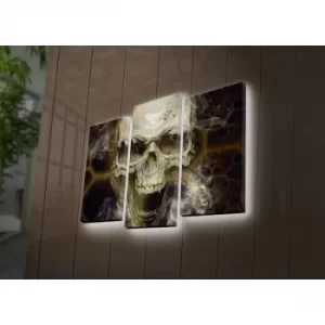 Image of 3PATDACT-17 Multicolor Decorative LED Lighted Canvas Painting (3 Pieces)