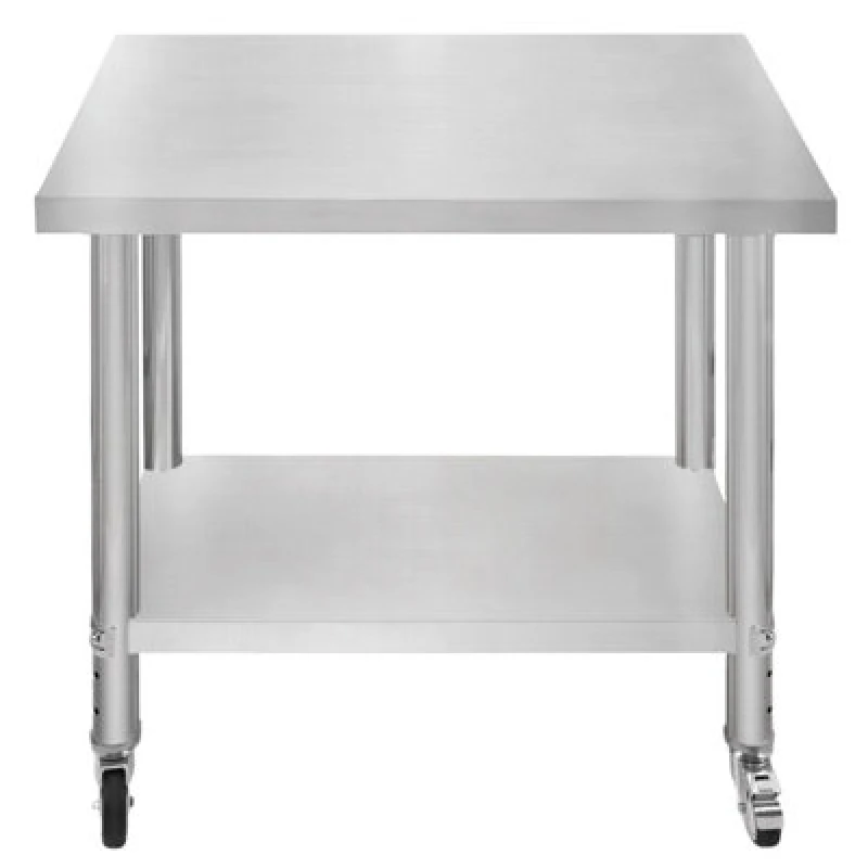 Image of KUKOO Catering Work Bench Table Stainless Steel Food Prep Kitchen 5055986176329