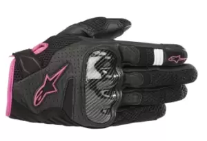 Image of Alpinestars Stella SMX-1 Air V2 Black Fuchsia S