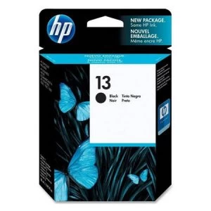 Image of HP 13 Black Printer Ink Cartridge