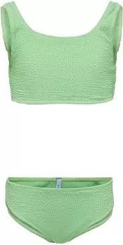 Image of Kids Only Amanda structure bikini set Swimsuit green