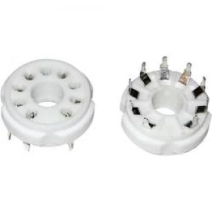 Image of Vacuum Tube Valve Holder Base Magnoval Fitting type details PCB Description Ceramic