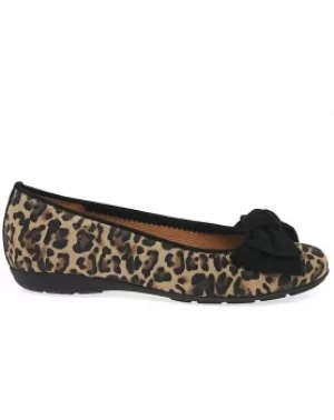 Image of Gabor Redshank Standard Fit Ballet Pumps
