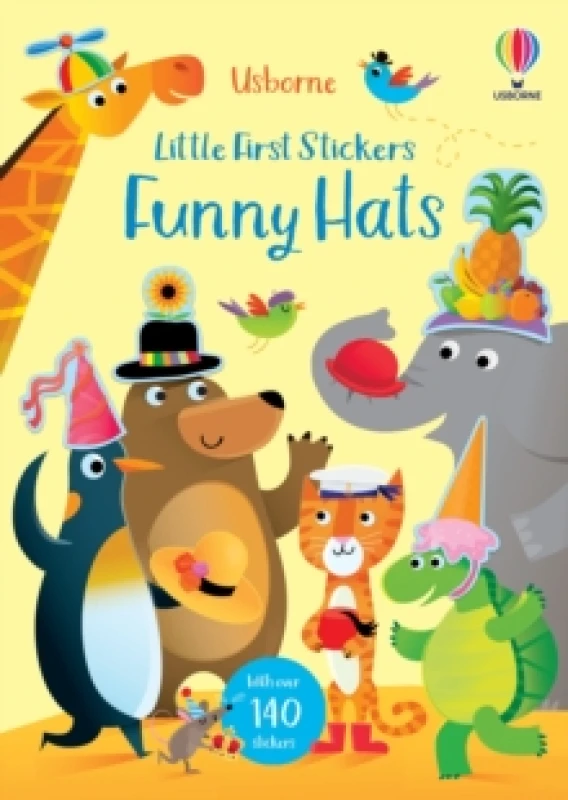 Image of Little First Stickers Funny Hats Paperback / softback