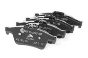 Image of ATE Brake pad set OPEL,FORD,SAAB 13.0460-7194.2 1360304,1605117,1605200 1605973,1605993,93172190,93176116,93183140,93192623,12799240,93183140,1605117