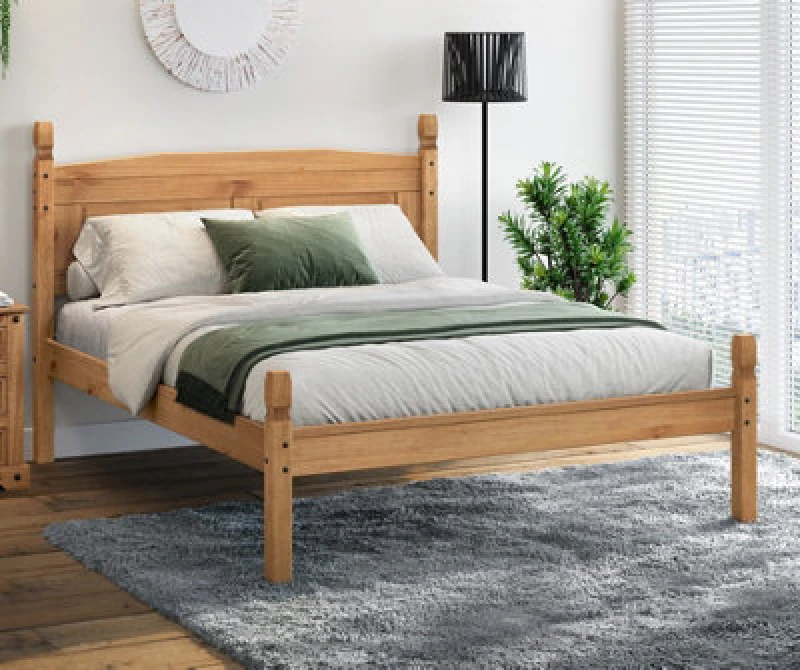 Image of MERCERS FURNITURE Corona 4'6' Low Foot End Bed Frame 5060335863171