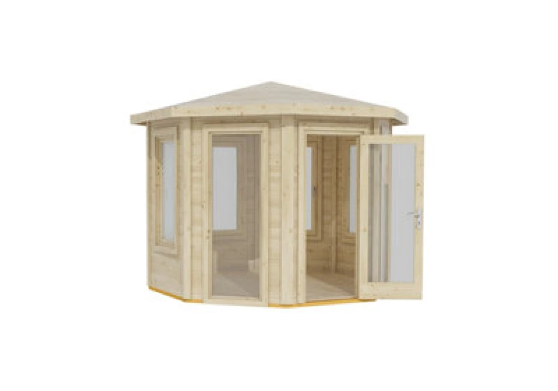 Image of Shire Pavillion 10X10 44mm Log Cabin