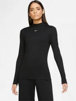 Image of Nike Nsw Mock Neck Ls Top