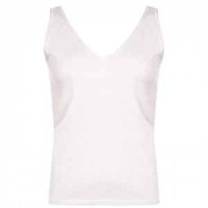 Image of Biba Metallic Cami Vest - Champagne