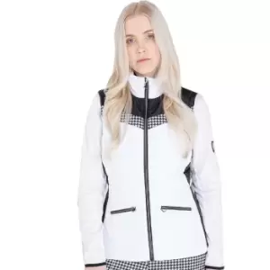 Image of Dare 2b Womens Burnish Full Zip Padded Ski Bodywarmer Gilet UK 18- Bust 44', (112cm)