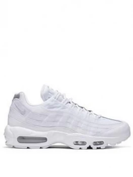 Image of Nike Air Max 95 Essential - White, Size 7.5, Men