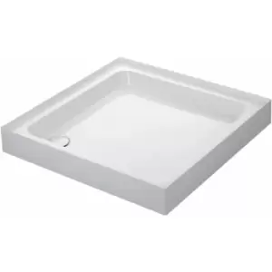 Image of Mira Flight Shower Tray Square Deep Profile with 4 Upstands Waste 800 x 800mm