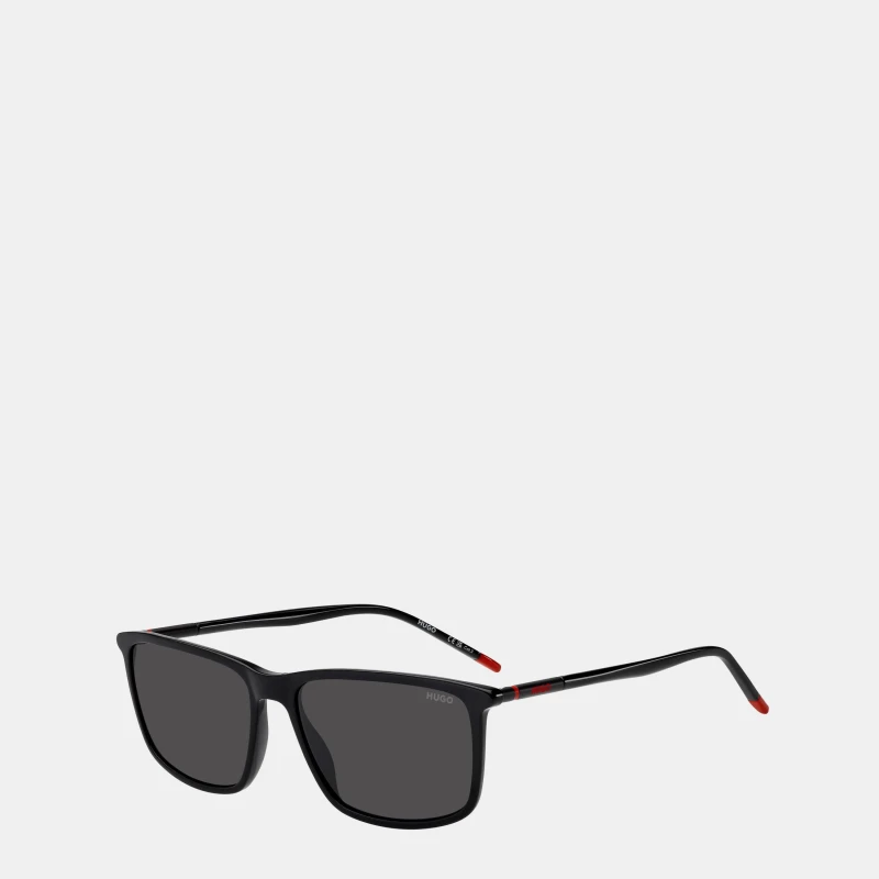 Image of Hugo Mens HugoSun Rectangle Sunglasses Black male One Size