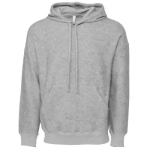 Image of Bella + Canvas Unisex Adult Sueded Hoodie (S) (Athletic Heather Grey)
