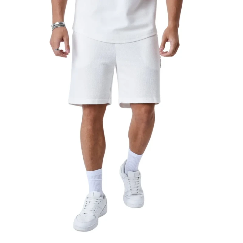 Image of Project X Paris Plain textured shorts Project X Paris Blanc Male XL