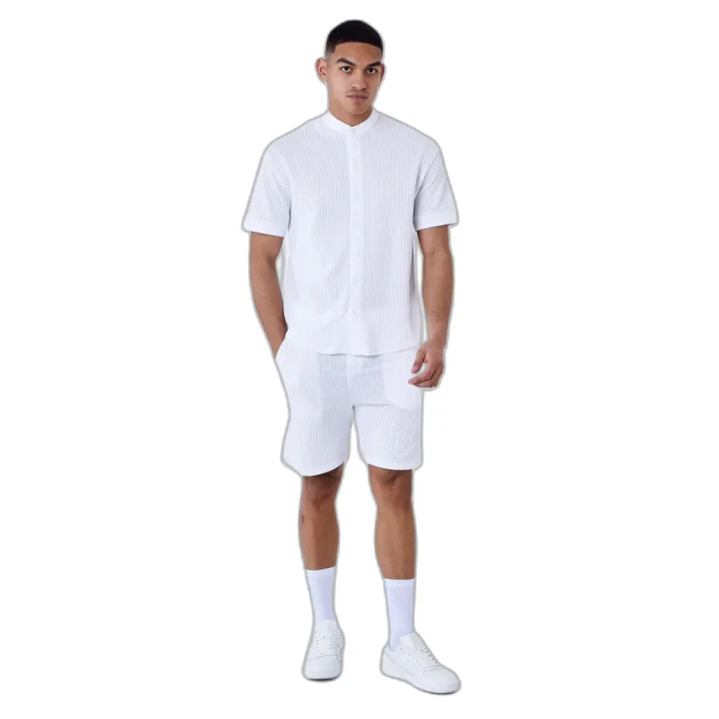 Image of Project X Paris Seersucker shirt Project X Paris Blanc Male XL