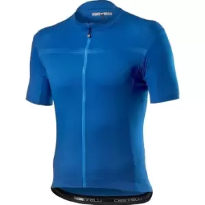 Image of Castelli Classifica Short Sleeve Jersey - Blue