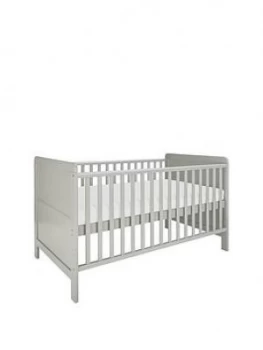 Image of Little Acorns Cot Bed ; Light Grey