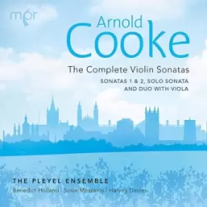 Image of Arnold Cooke The Complete Violin Sonatas by Arnold Cooke CD Album