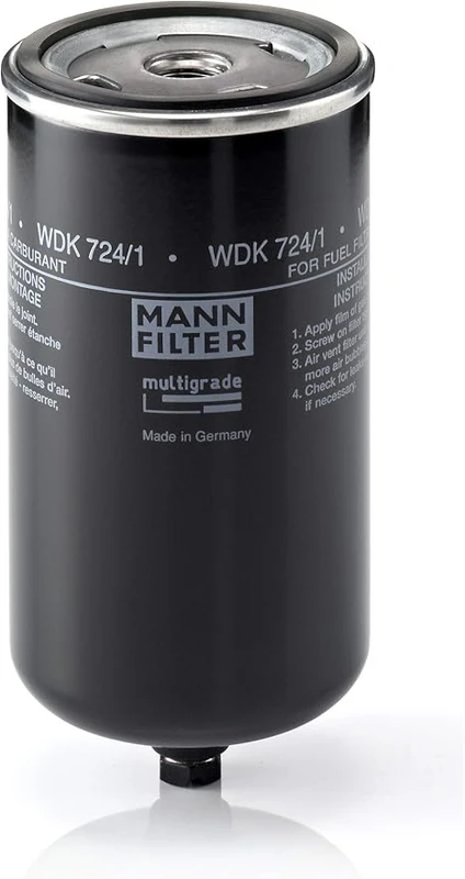 Image of MANN-FILTER WDK 724/1 Fuel Filter Spin-on Filter, for high pressure levels Fuel filter (9)