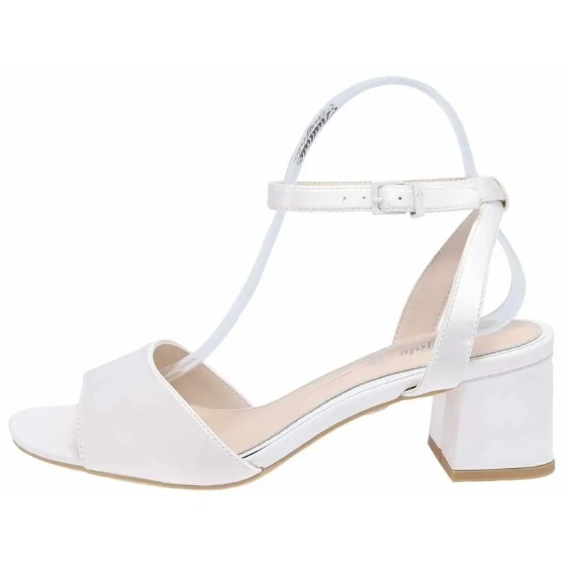 Image of Buffalo Womens heeled sandals Buffalo Beate Blanc Female 39