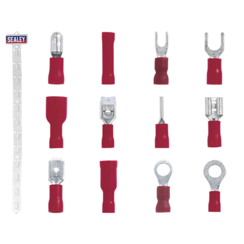 Image of Sealey Clip Strip Deal - Red Terminals RTSET