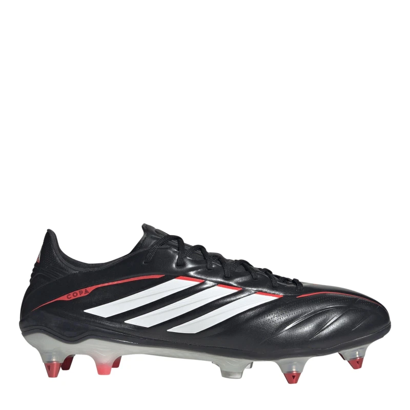 Image of adidas Copa IV Elite Adults Soft Ground Football Boots Black/Red male 7 (40.7)