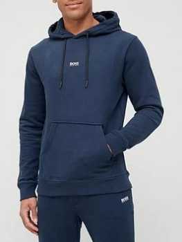 Image of Hugo Boss Weedo 2 Pullover Hoodie Navy Size M Men