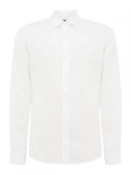 Image of Mens Michael Kors Shadow Check Shirt White