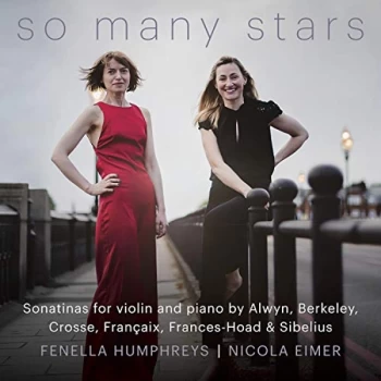 Image of Fenella Humphreys - Fenella Humphreys/Nicola Eimer: So Many Stars CD