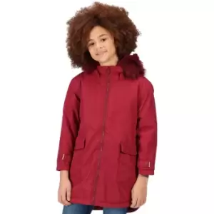 Image of Regatta Girls Adelyn Waterproof Breathable Parka Coat 11-12 Years - Chest 75-79cm (Height 146-152cm)