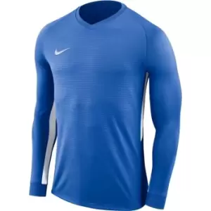 Image of Nike Premium Long Sleeve T Shirt Mens - Blue