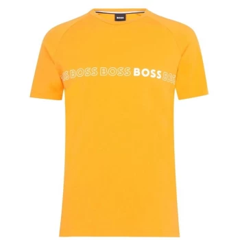 Image of Boss RN Logo Slim Fit T Shirt - Orange