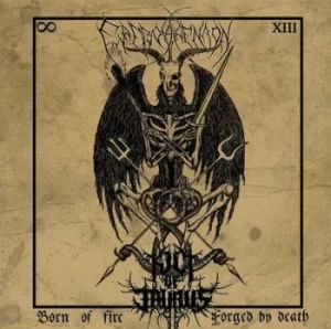 Image of Born of Fire Forged By Death by Erevos Aenaon/Kult of Taurus CD Album