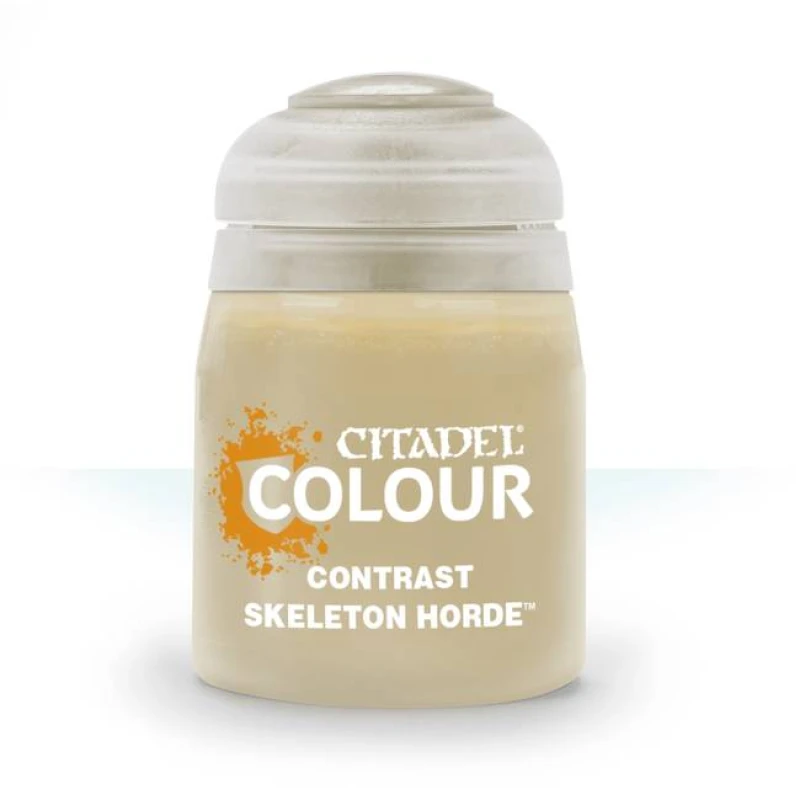 Image of Citadel Games Workshop Colour Contrast: Skeleton Horde (18ml) Paint Multi