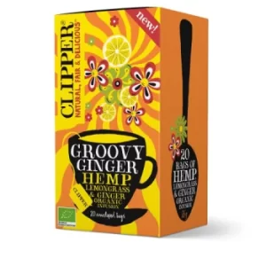 Image of Clipper Groovy Ginger Hemp Infusion 20bag