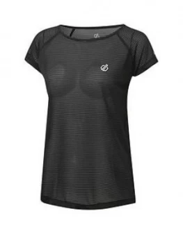 Image of Dare 2b Dare2b Defy Tee, Black, Size 8, Women